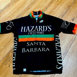 Champion System SB Cycling Jersey S Blk,Orange,Grn Full Zip Back Pockets Unisex